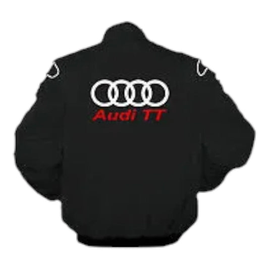 Audi TT Racing Jacket Black - F1 Vintage Racewear