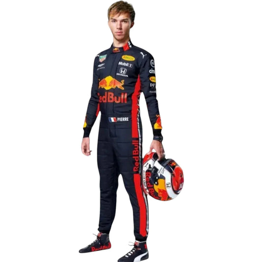 2019 Pierre Gasly Red Bull F1 Team Race Suit - F1 Vintage Racewear