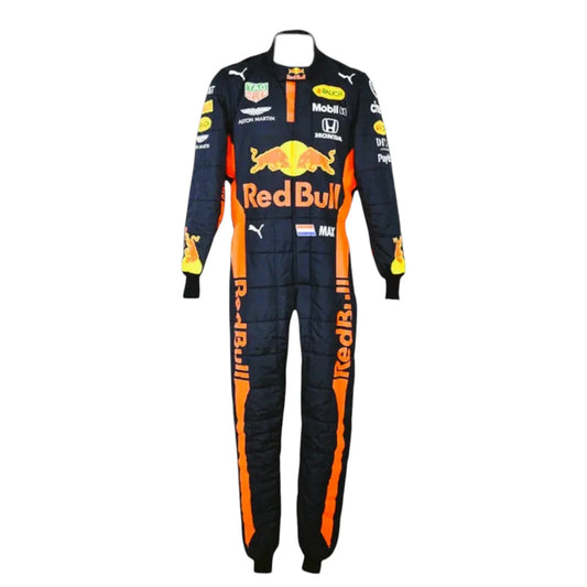 New Red Bull Race Suit 2020 Max Verstappen F1 Replica - F1 Vintage Racewear