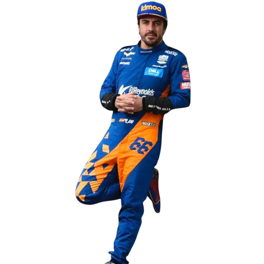 2019 Fernando Alonso McLaren F1 Racing Suit - F1 Vintage Racewear