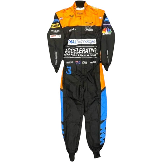 2022 Daniel Ricciardo McLaren F1 Race Suit - F1 Vintage Racewear
