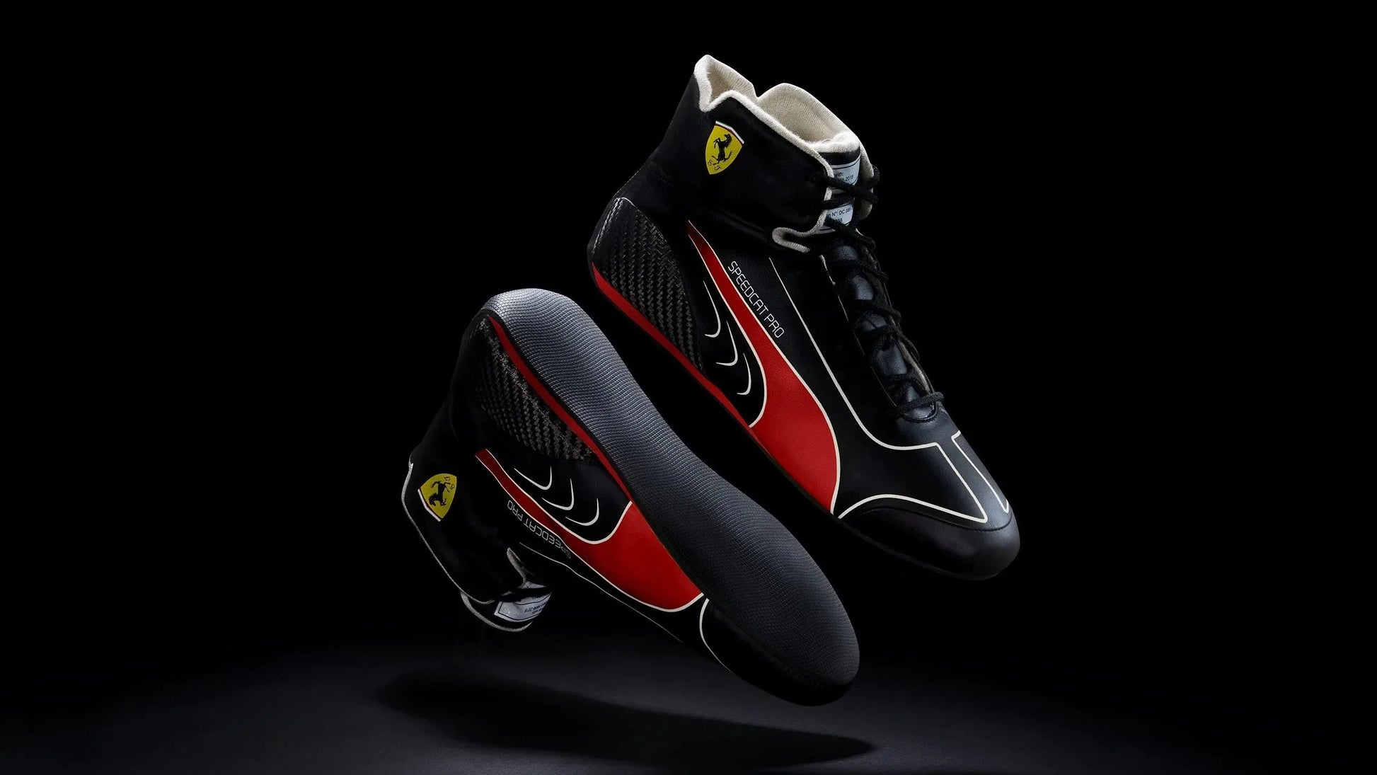 2022 Carlos Sainz Jr Ferrari Scuderia F1 Race Shoes - F1 Vintage Racewear