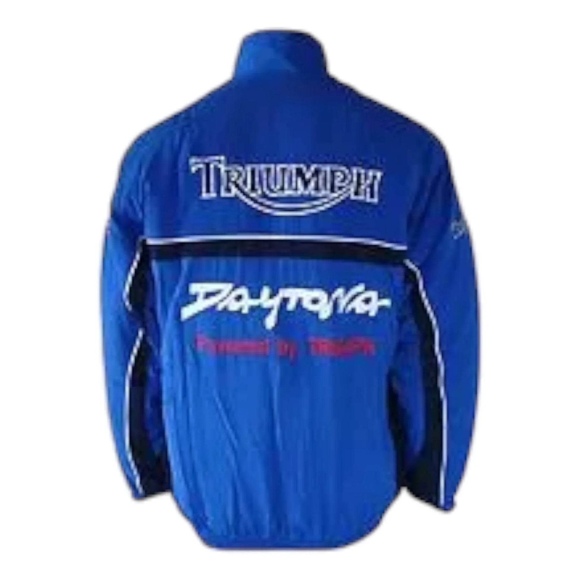 Triumph Daytona Motorcycle Jacket Blue - F1 Vintage Racewear