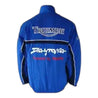 Triumph Daytona Motorcycle Jacket Blue - Vintage F1 Racewear