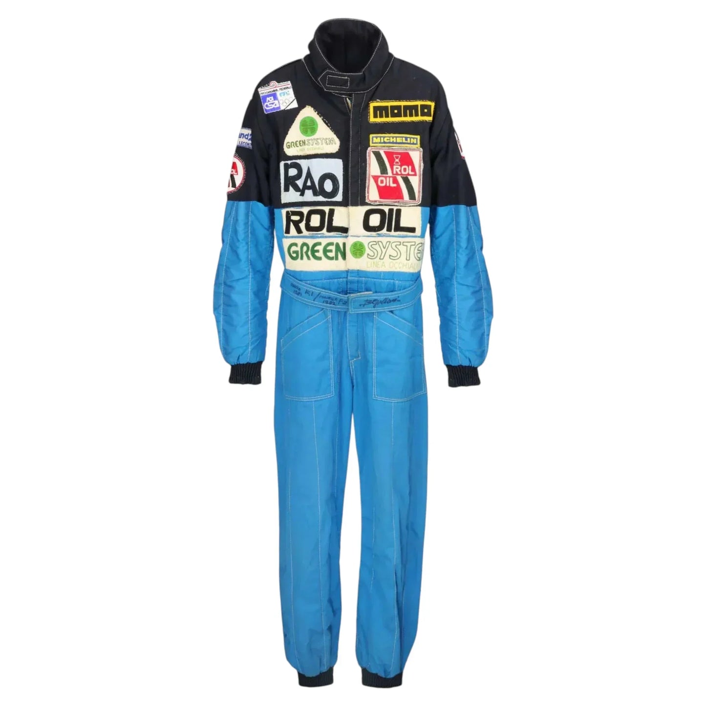 1981-83 Beppe Gabbiani Signed Race Osella F1 & F2 Suit
