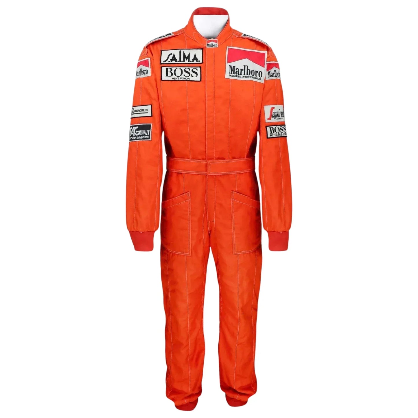 1984 Alain Prost Race Worn McLaren F1 Suit