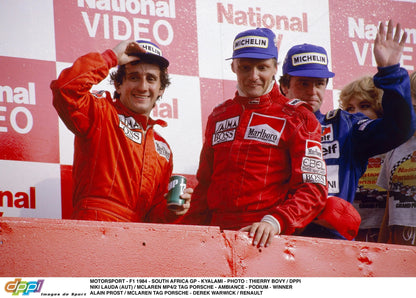 1984 Alain Prost Race Worn McLaren F1 Suit