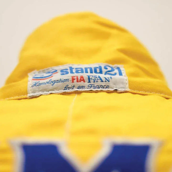 Ayrton Senna Camel race suit 1987 Embroidery Monaco GP - F1 Replica Race Suit - F1 Vintage Racewear