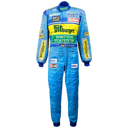 1995 Michael Schumacher 2nd World Championship | Benetton Renault F1 Suit