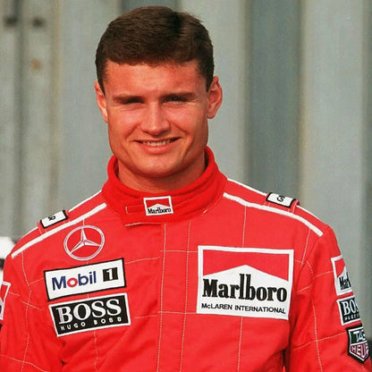 1996 David Coulthard Race Worn McLaren F1 Suit