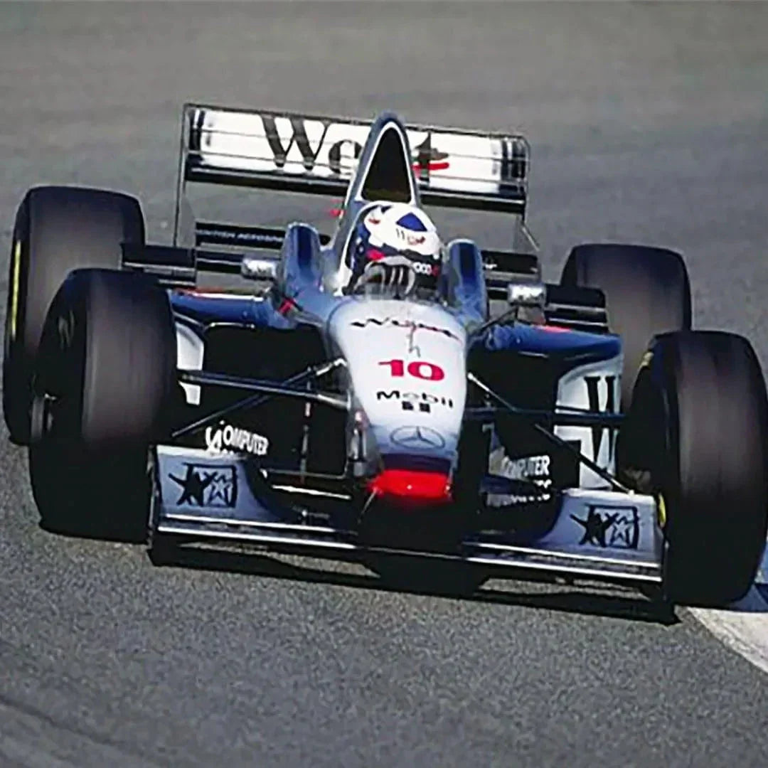 1997 David Coulthard West McLaren F1 Race Boots - F1 Vintage Racewear