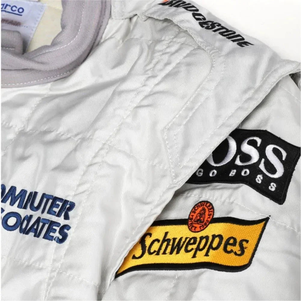 1998 David Coulthard McLaren F1 Team Replica Race Suit with Computer Associates