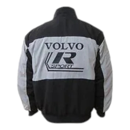 Volvo Sport BBS Racing Jacket Black and Gray - F1 Vintage Racewear