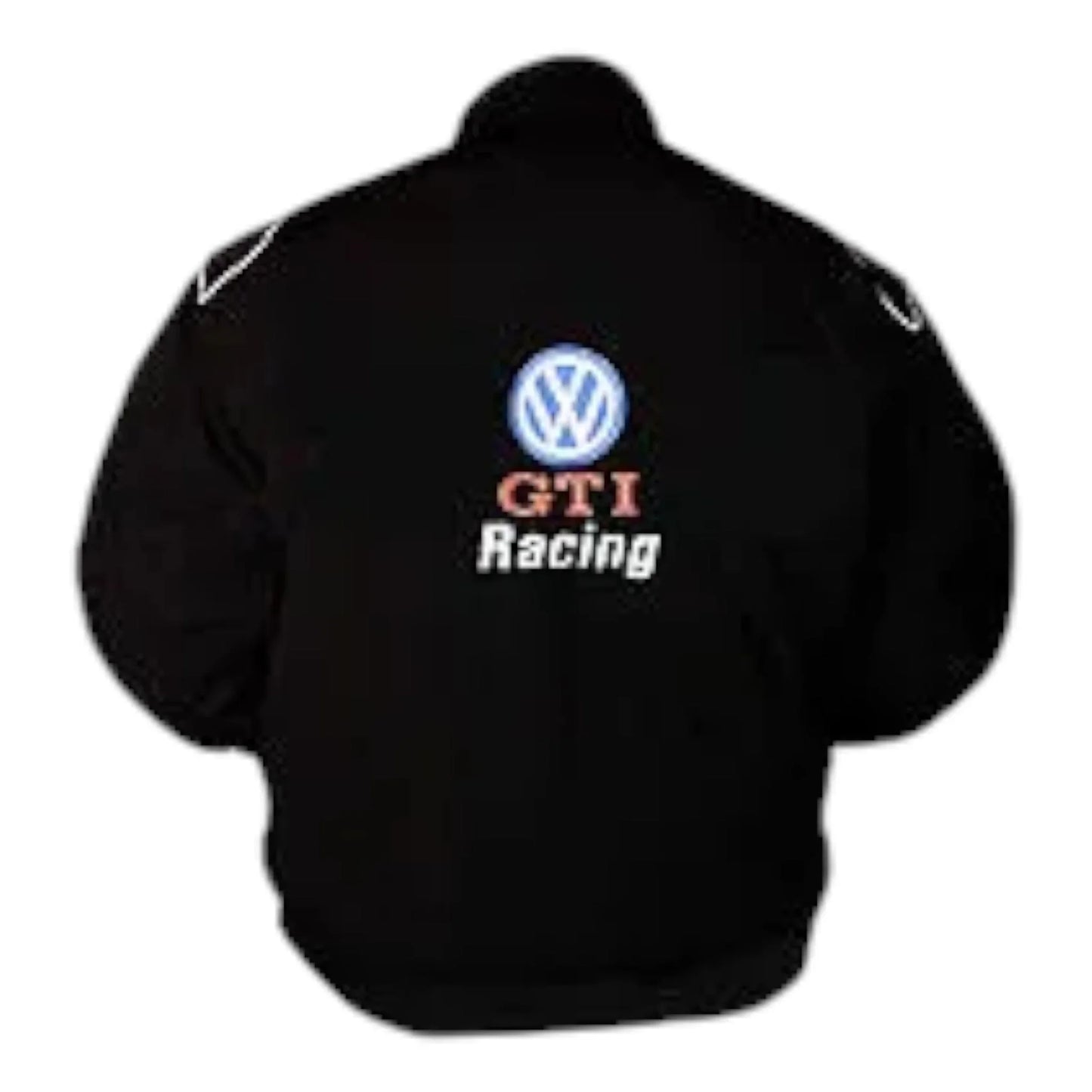 VW Volkswagen GTI Racing Jacket Black - F1 Vintage Racewear