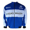 VW Volkswagen Sport Racing Jacket Blue and White - Vintage F1 Racewear