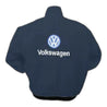 VW Volkswagen Racing Jacket Dark Blue - Vintage F1 Racewear