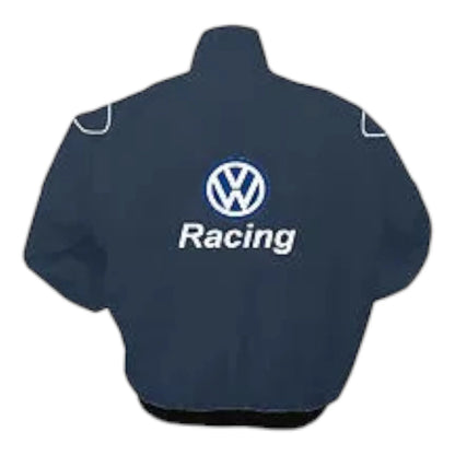 VW Volkswagen TNT Racingline Racing Jacket Dark Blue - F1 Vintage Racewear