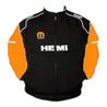 Dodge Hemi Racing Jacket Black and Orange - Vintage F1 Racewear