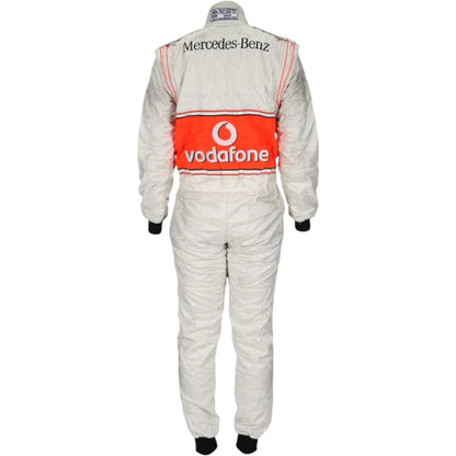 2007 Fernando Alonso Mclaren F1 Embroidered Racing Suit - F1 Vintage Racewear