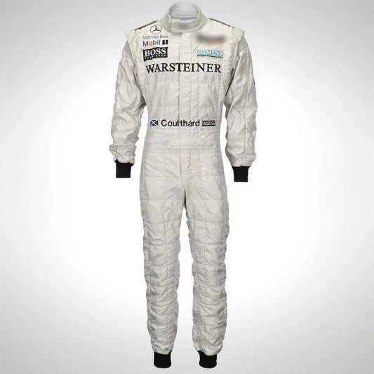 2001 David Coulthard Race Worn McLaren Formula One Suit - F1 Vintage Racewear