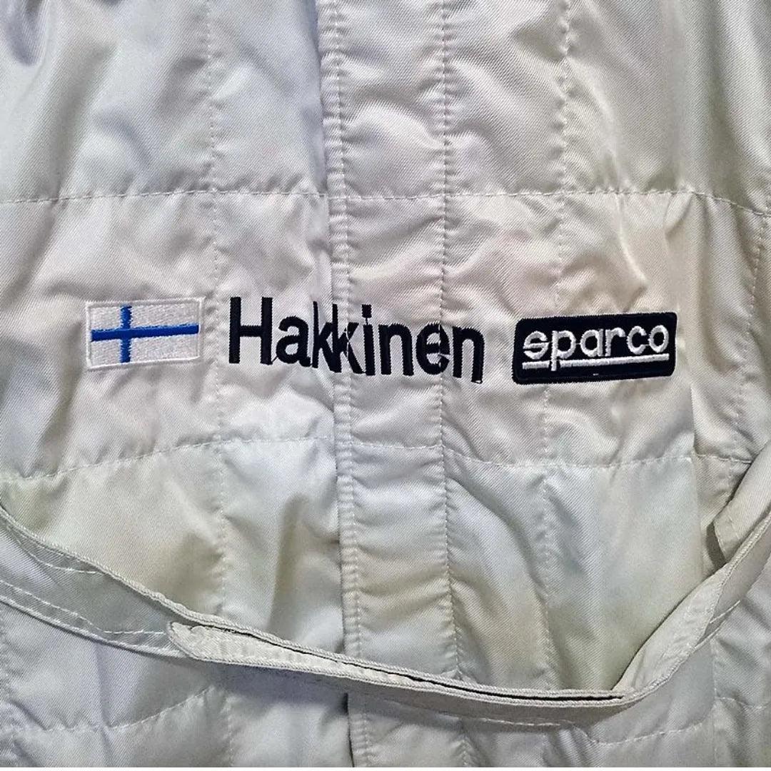 2001 Mika Hakkinen USGP McLaren F1 Race Suit - F1 Vintage Racewear