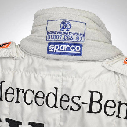 2001 David Coulthard Race Worn McLaren Formula One Suit