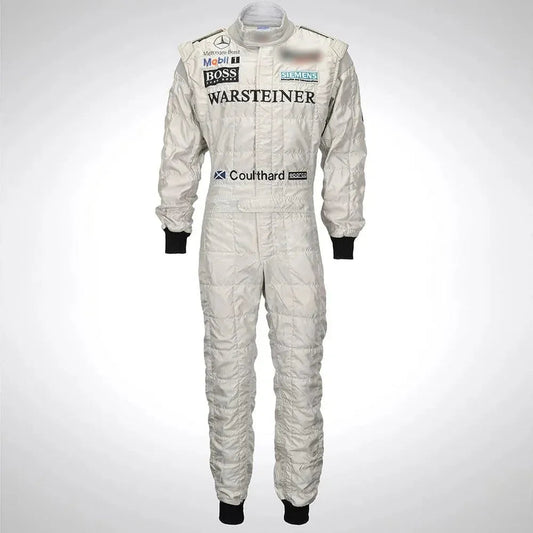2001 David Coulthard Race Worn McLaren Formula One Suit