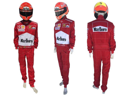 2004 Michael Schumacher Racing Suit Team Ferrari F1 - F1 Vintage Racewear