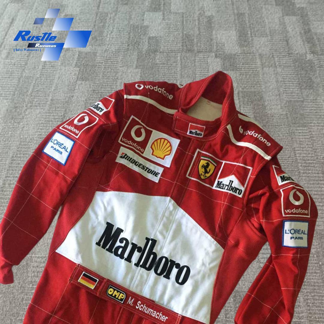 2004 Michael Schumacher Racing Suit Team Ferrari F1 - F1 Vintage Racewear