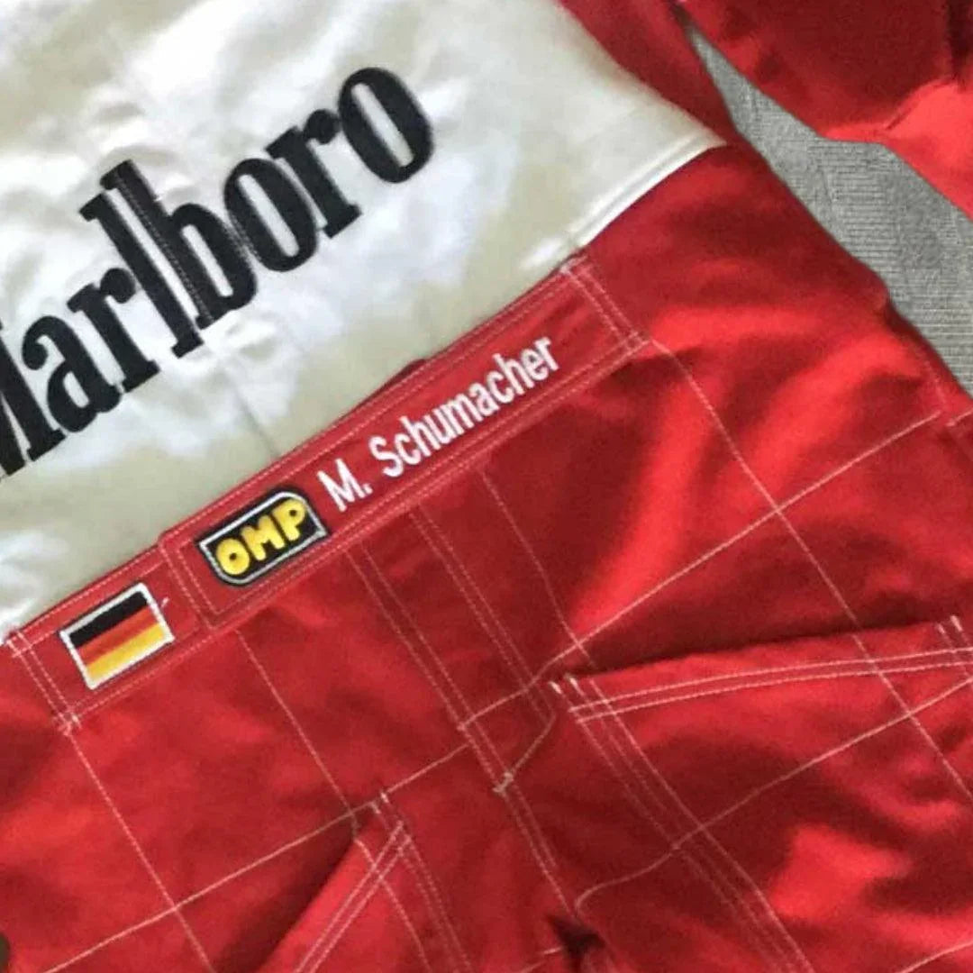 2004 Michael Schumacher Racing Suit Team Ferrari F1