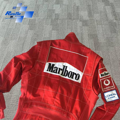 2004 Michael Schumacher Racing Suit Team Ferrari F1