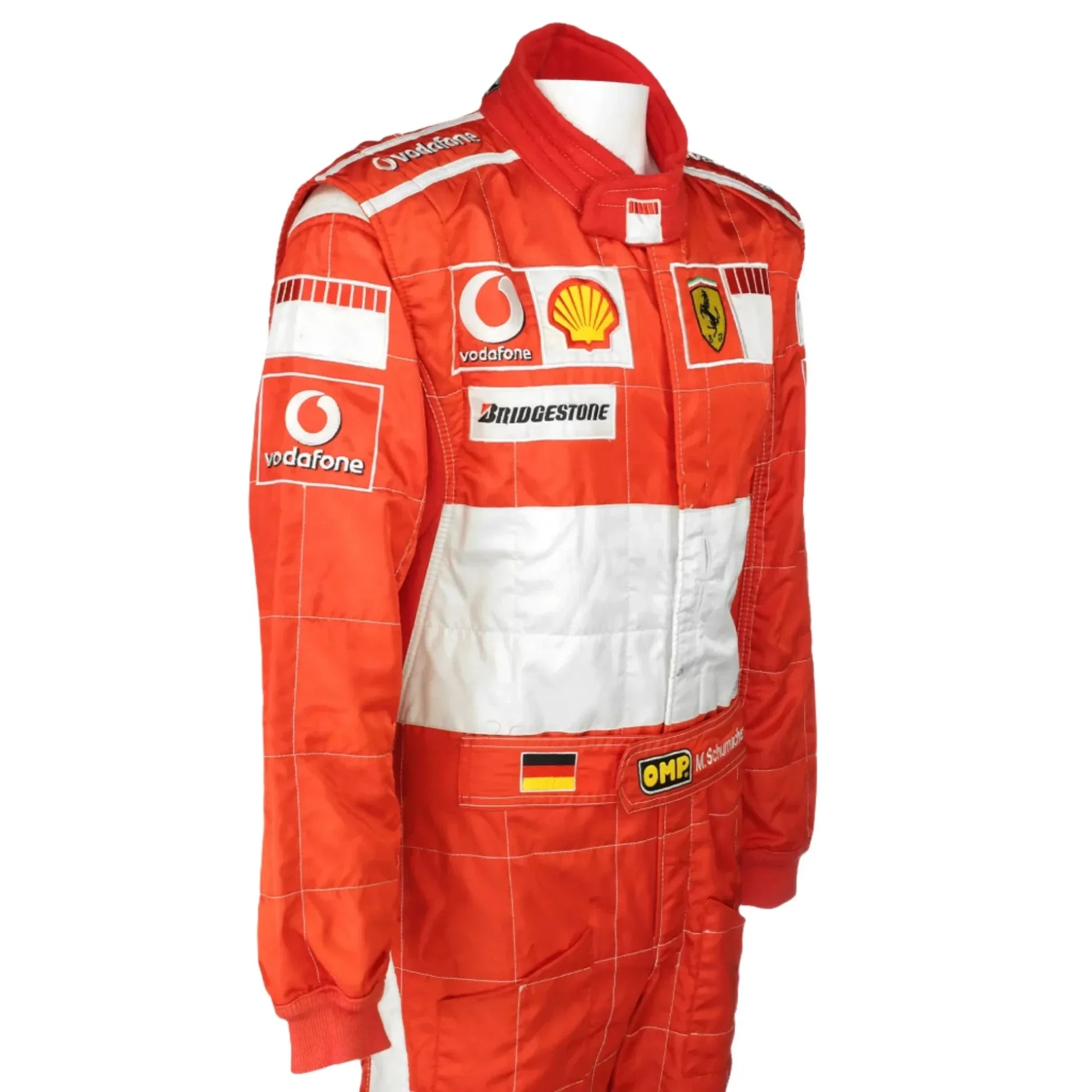 2006 Michael Schumacher Hungarian GP Scuderia Ferrari F1 Race Suit - F1 Vintage Racewear