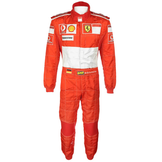 2006 Michael Schumacher Hungarian GP Scuderia Ferrari F1 Race Suit - F1 Vintage Racewear