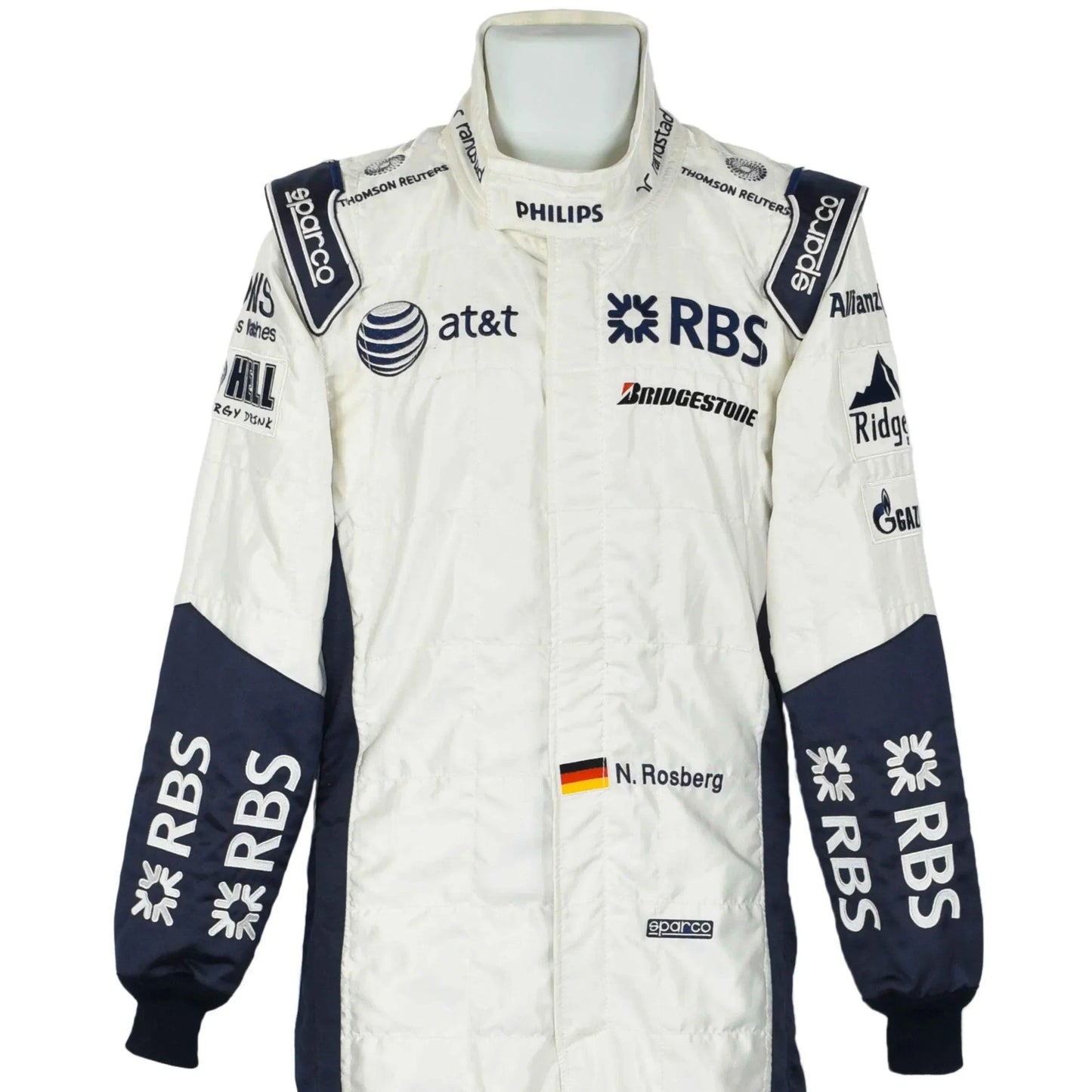 2009 Nico Rosberg Race Williams Formula 1 Suit - F1 Vintage Racewear