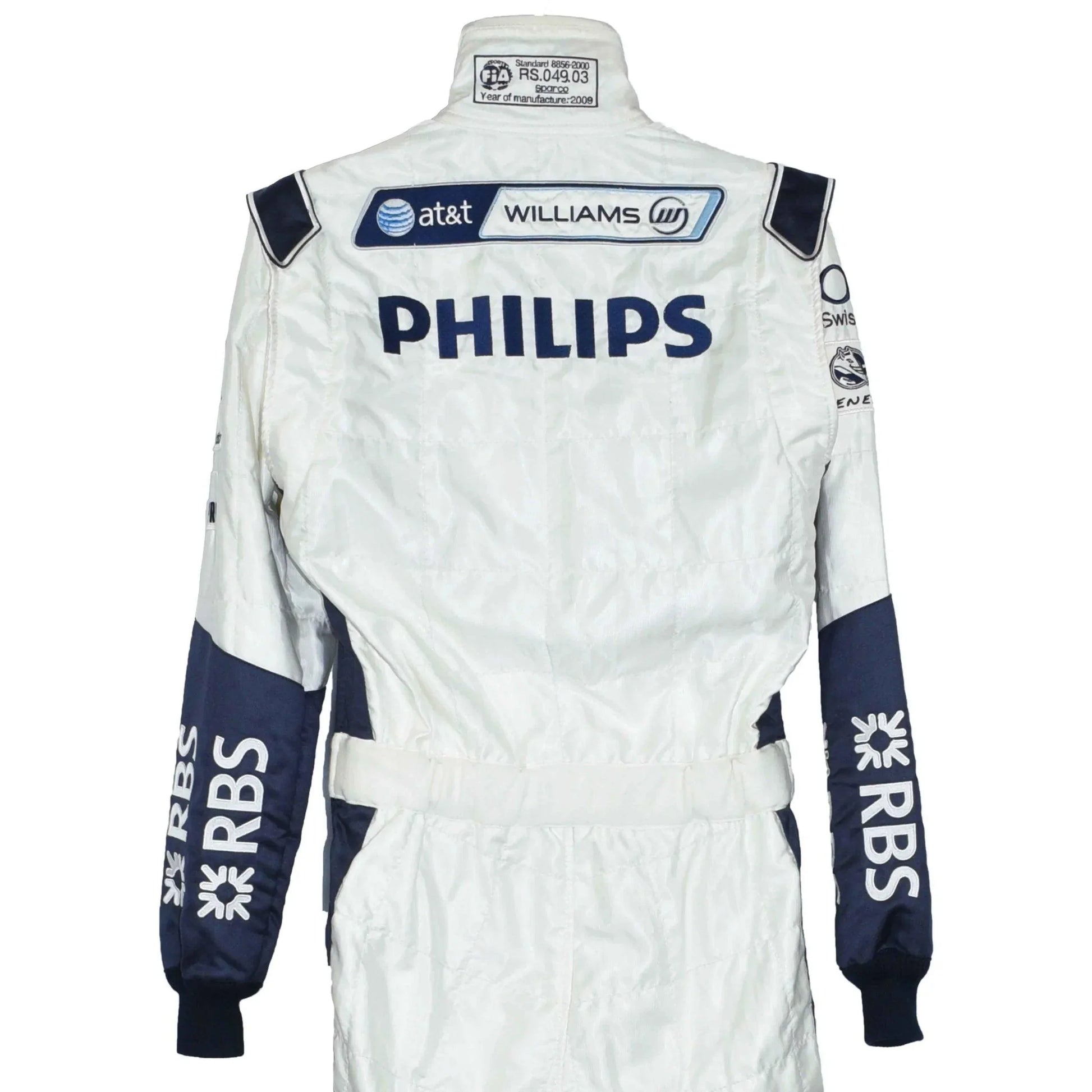 2009 Nico Rosberg Race Williams Formula 1 Suit - F1 Vintage Racewear