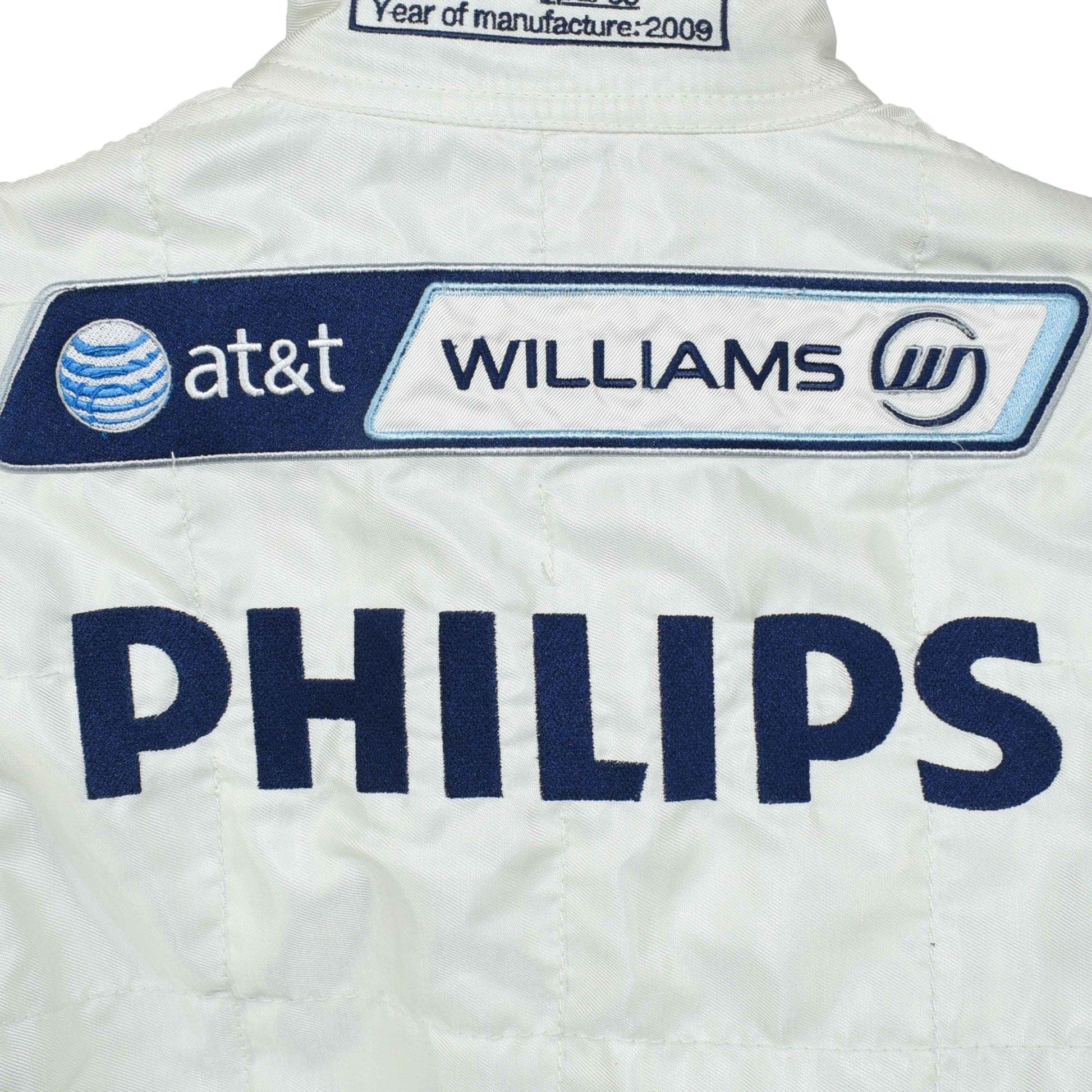 2009 Nico Rosberg Race Williams Formula 1 Suit - F1 Vintage Racewear