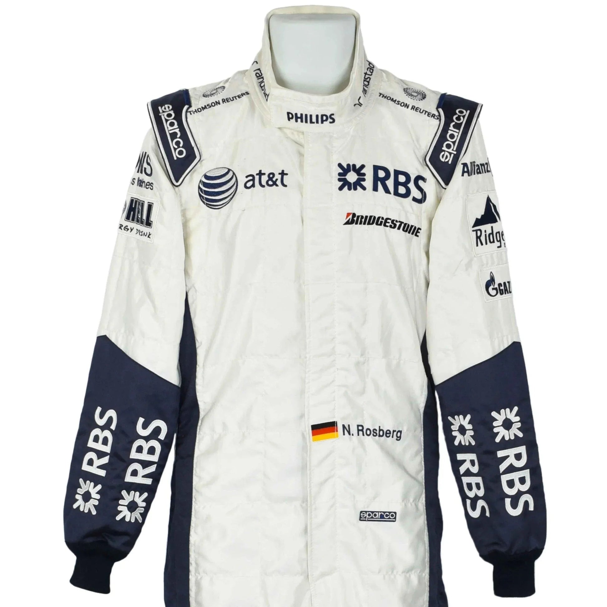 2009 Nico Rosberg Race Williams Formula 1 Suit