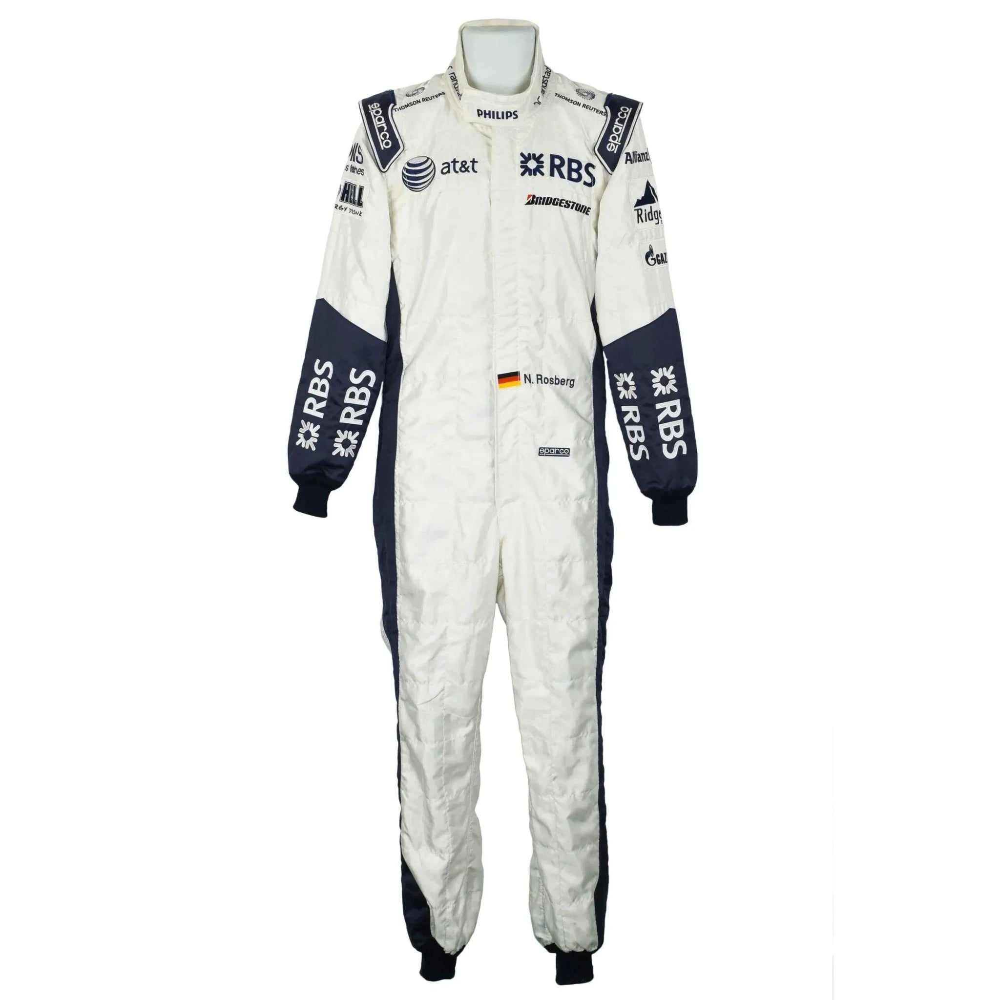 2009 Nico Rosberg Race Williams Formula 1 Suit