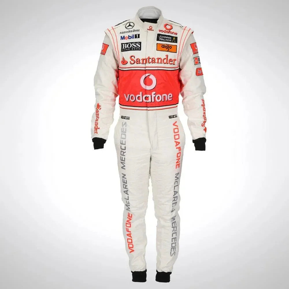 2010 JENSON BUTTON RACE SUIT MCLAREN F1 TEAM - F1 Vintage Racewear
