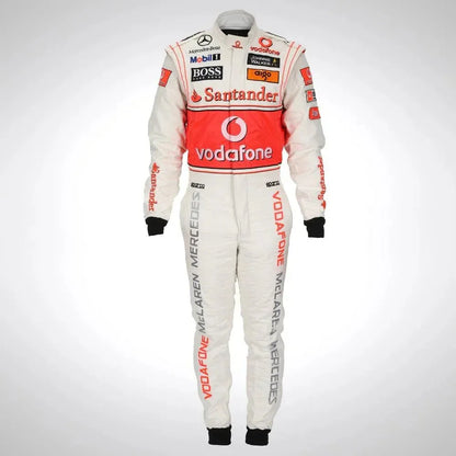 2010 JENSON BUTTON RACE SUIT MCLAREN F1 TEAM - F1 Vintage Racewear