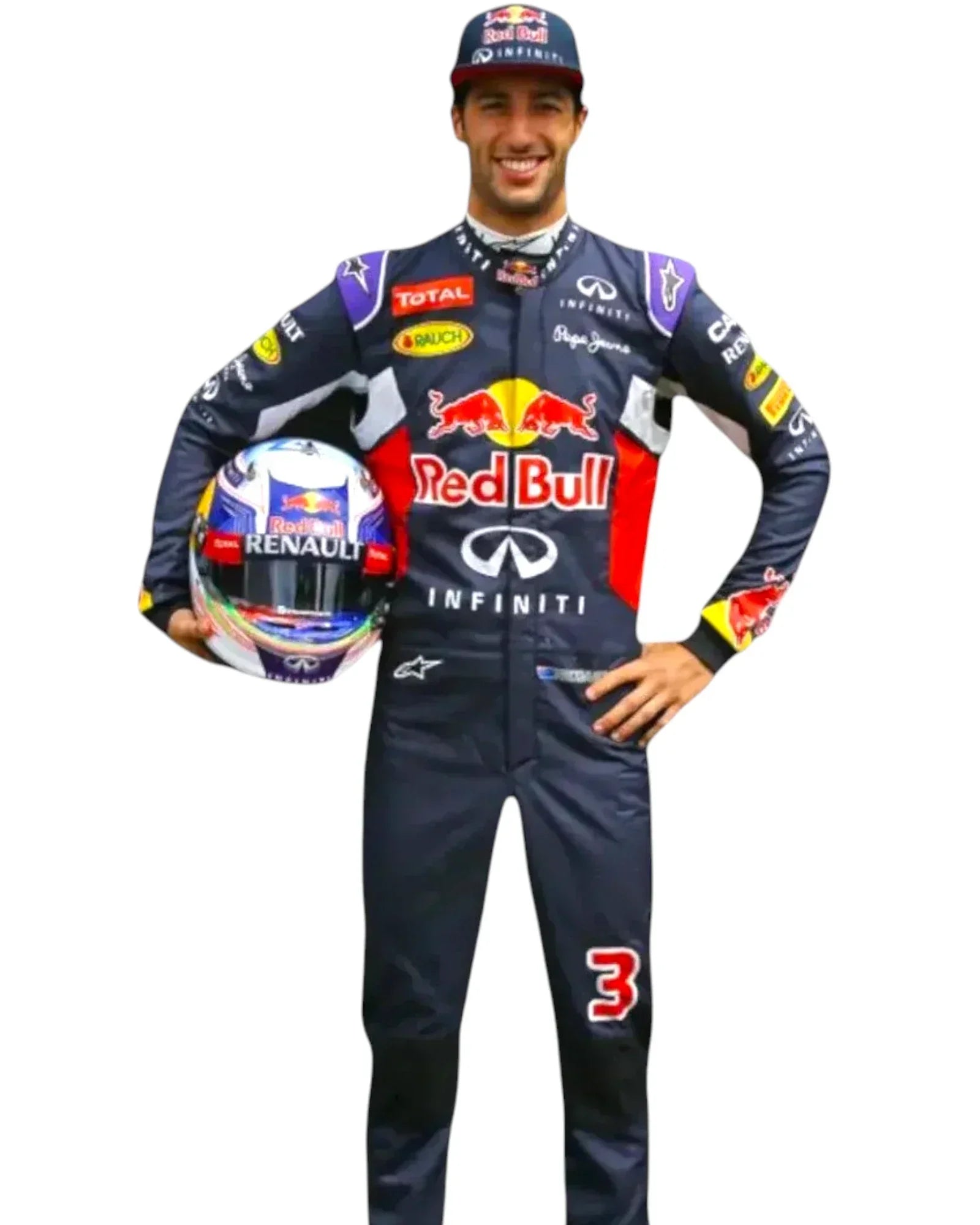 2015 Daniel Ricciardo Infiniti Red Bull F1 Race Suit