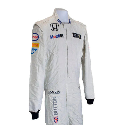 2015 Jenson Button Race Worn McLaren Honda F1 Suit