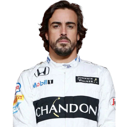 2016 Fernando Alonso Mclaren F1 Team Race Suit
