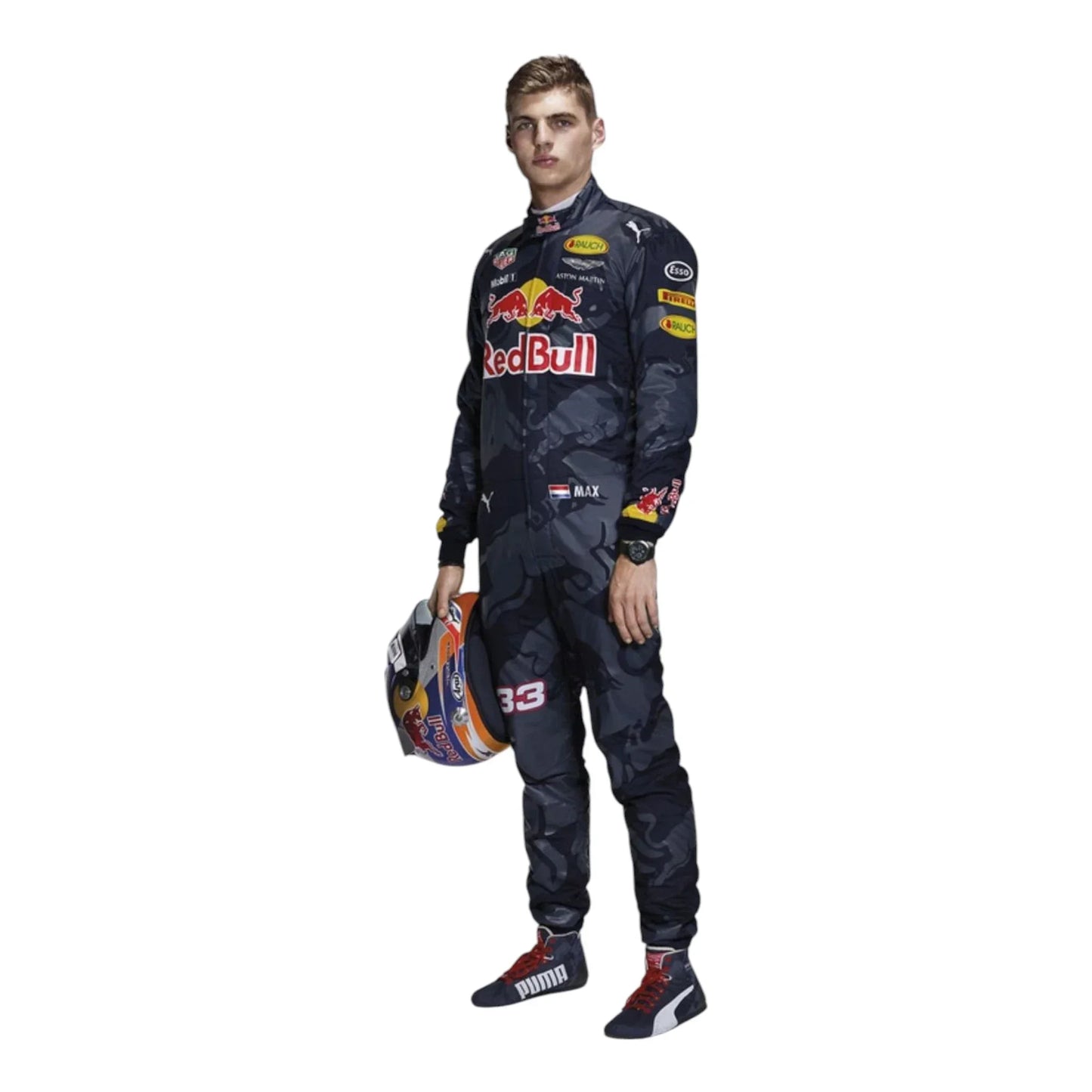 2016 Max Verstappen Race Red Bull Racing F1 Suit