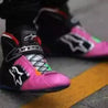 2017 Sergio Perez Race Alpinestars F1 Boots - Vintage F1 Racewear