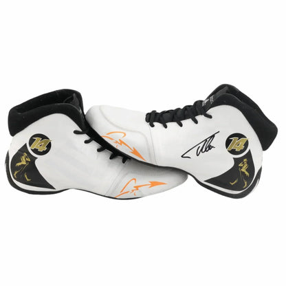 2017 Fernando Alonso McLaren F1 Race Boots - F1 Vintage Racewear