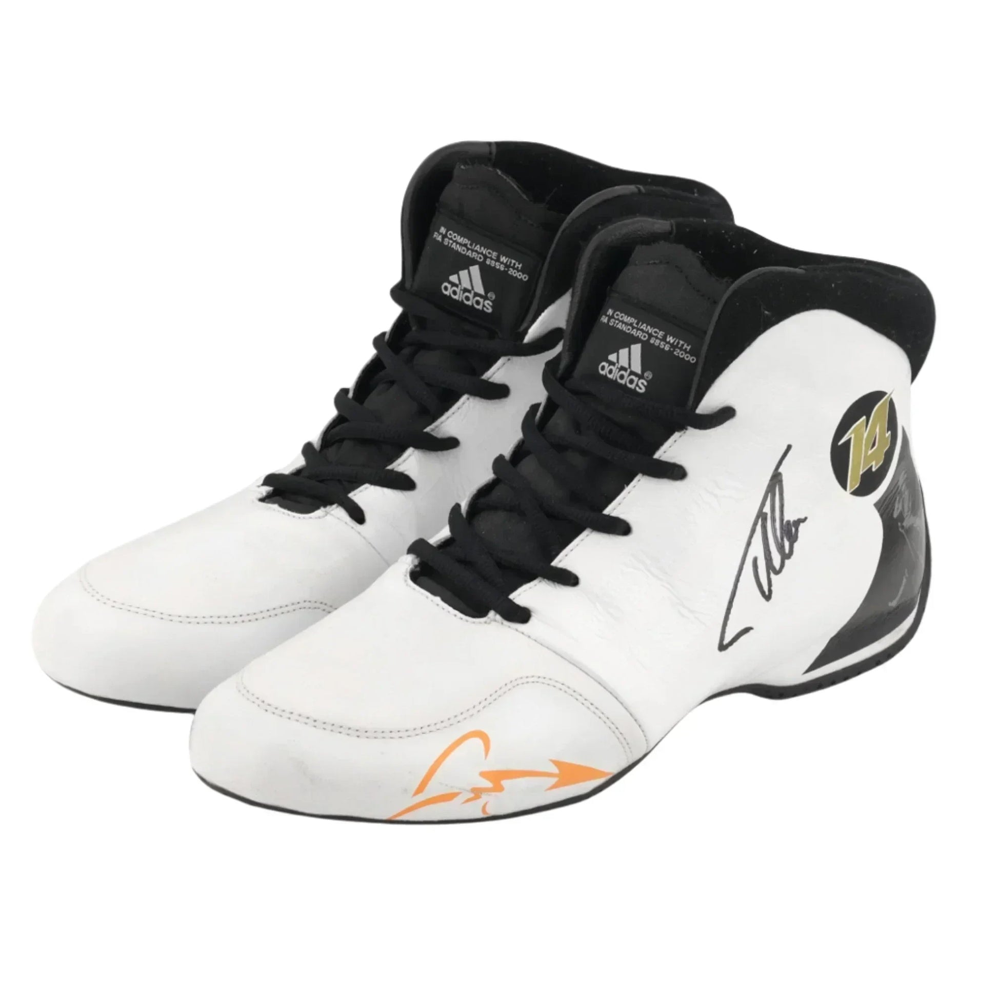 2017 Fernando Alonso McLaren F1 Race Boots - F1 Vintage Racewear
