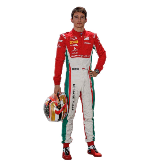 2017 Charles Leclerc Race Suit Richard Mille Formula 2