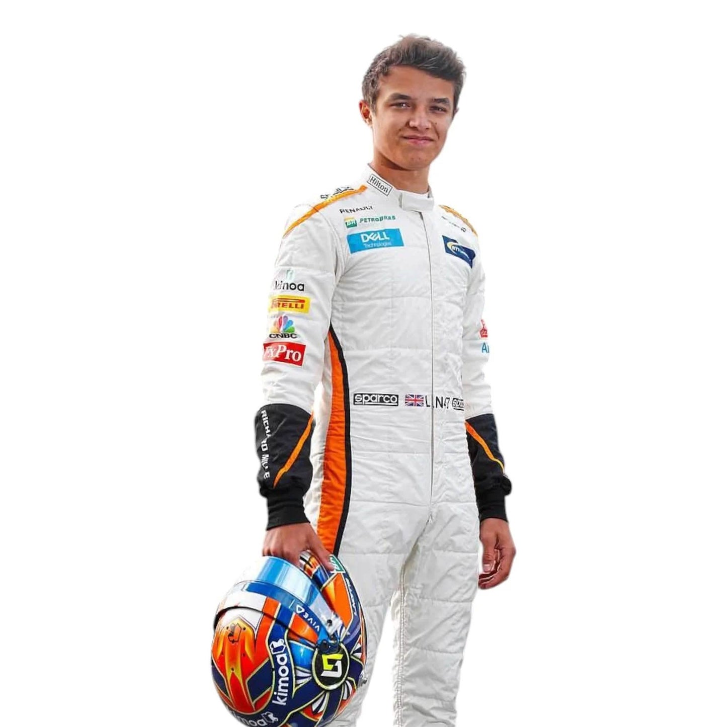 2017 Lando Norris Mclaren Formula 1 Race Suit