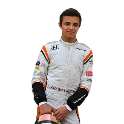2017 Lando Norris Mclaren Formula 1 Race Suit
